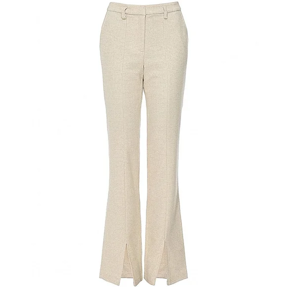 NWT ANINE BING | $310 Houndstooth Virgin Wool Pants - Picture 4 of 9